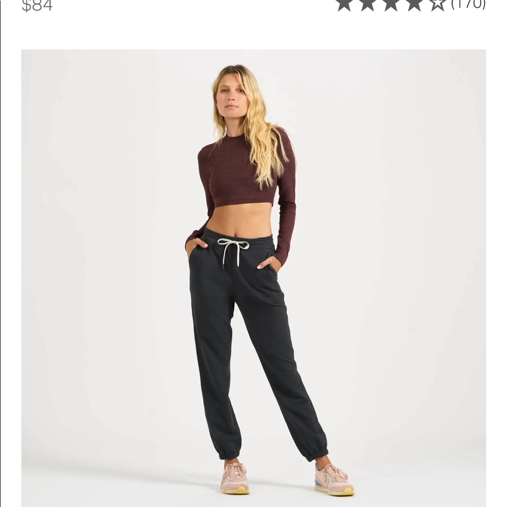 Vuori Laguna Lounge Pants charcoal small